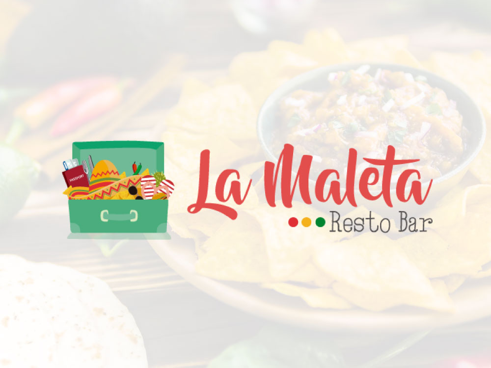 Rediseño Logotipo La Maleta Restaurante (Malasaña)
